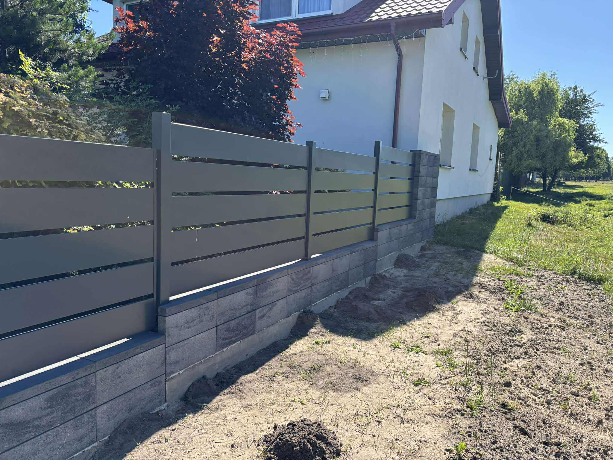 Ogrodzenie panelowe - przykład 3